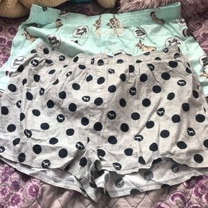 Victoria secret pink sleep shorts